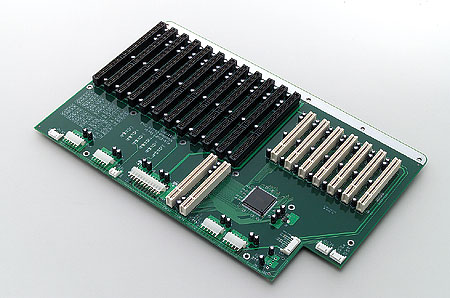 19-Slot Backplane with 10xISA, 7xPCI, 2xPICMG and RoHS Support